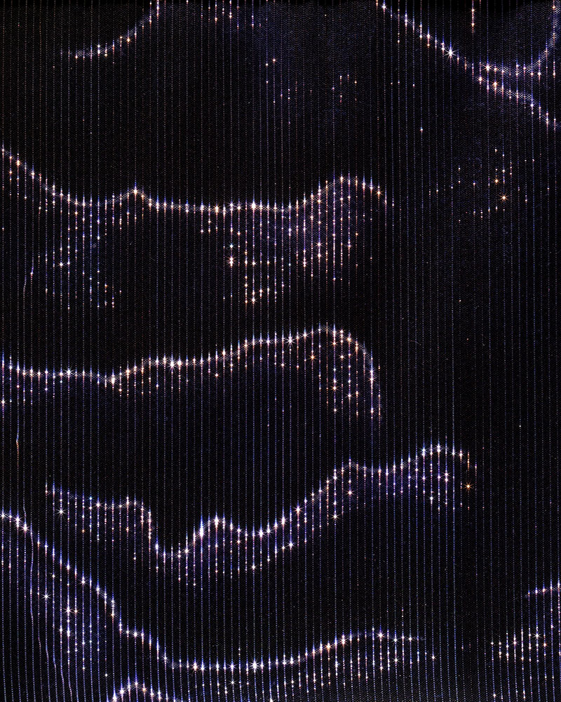 Digital Pattern Zephir Light Fusion - Ice+Gold