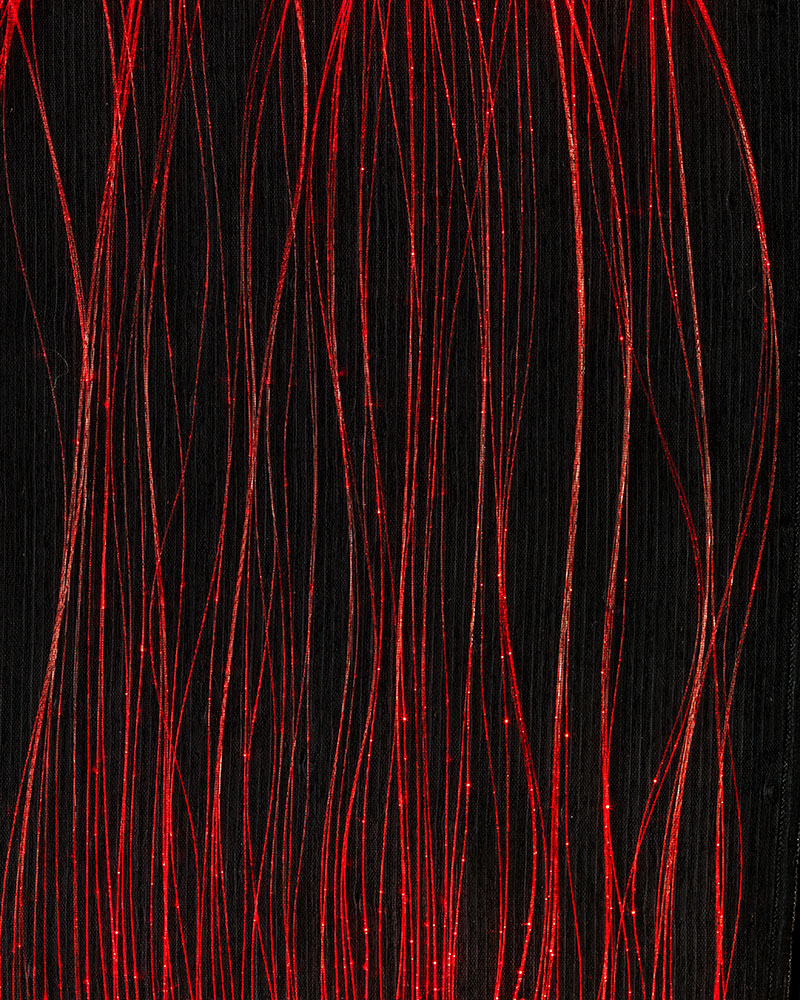 Organza Black Led Nocturne Rouge