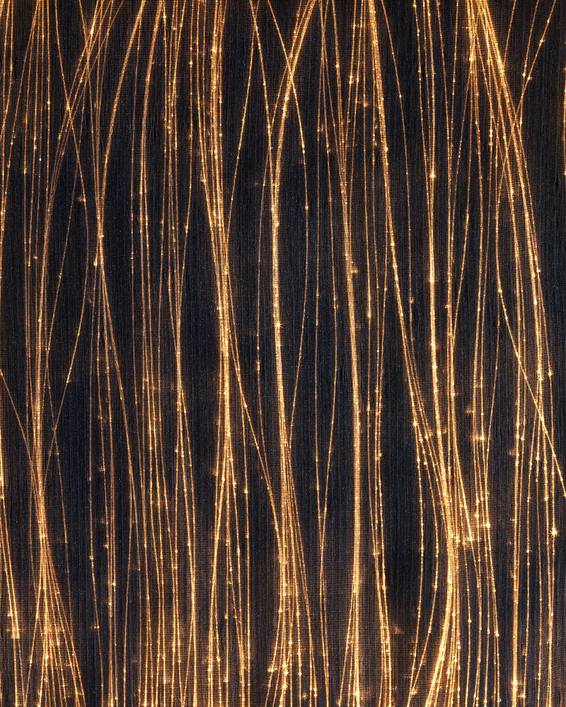 Organza White Led Gold