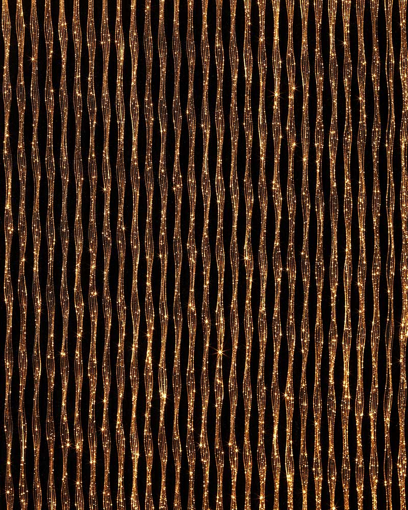 Spider Black Led Gold