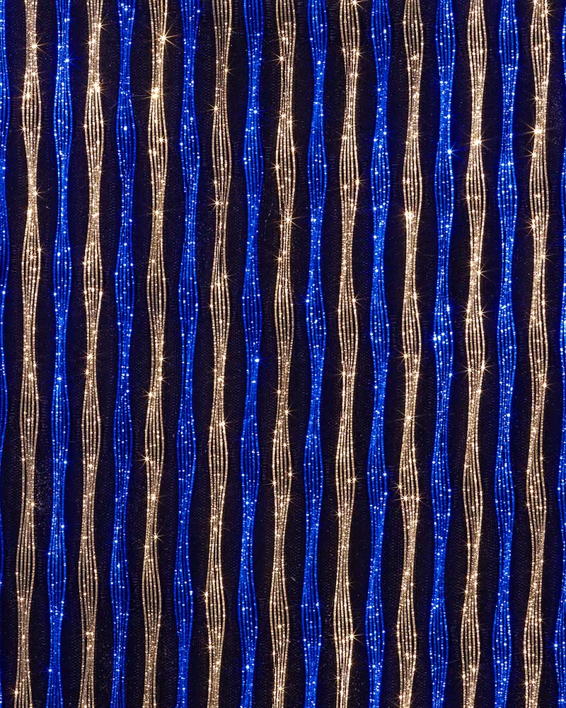 Spider Black Light Fusion - Gold+Royal Blue