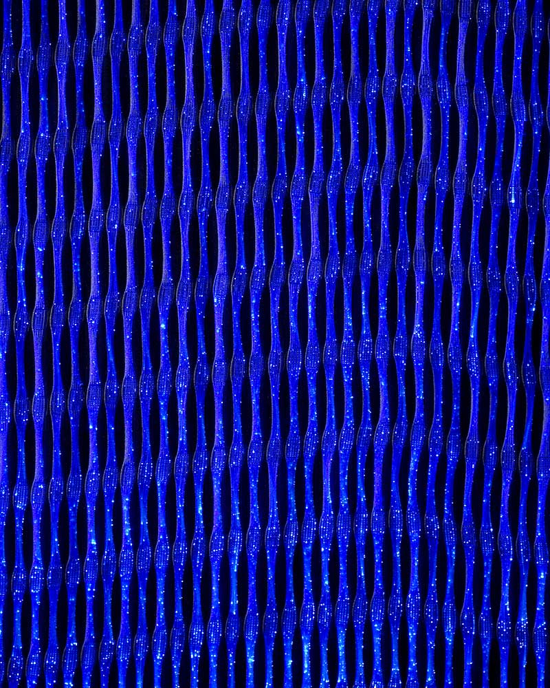 Spider White Led Royal Blue